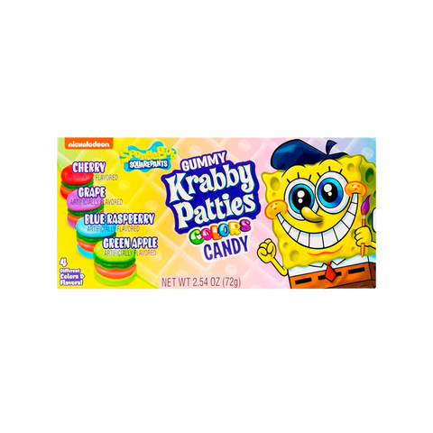 Spongebob Squarepants Gummy Krabby Patties Colors