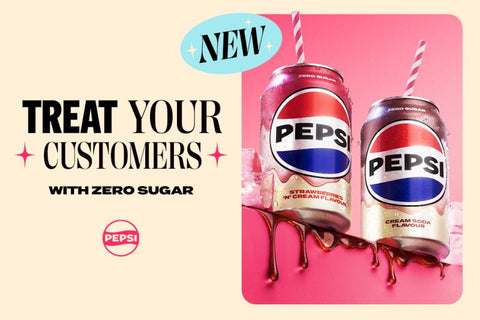 Pepsi Strawberries N Cream Zero