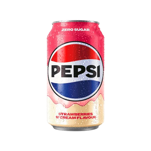 Pepsi Strawberries N Cream Zero