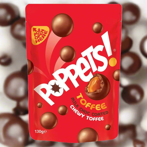Poppets Chewy Toffee Bag