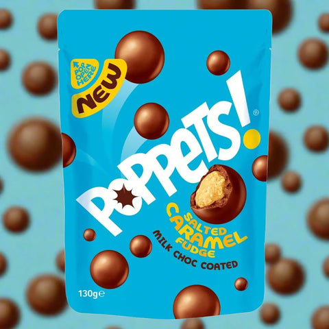 Poppets Salted Caramel Fudge Bag