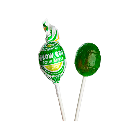 Blow Pops Sour Apple