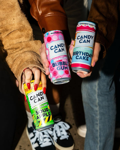 Candy Can Toxic Waste Sour Apple