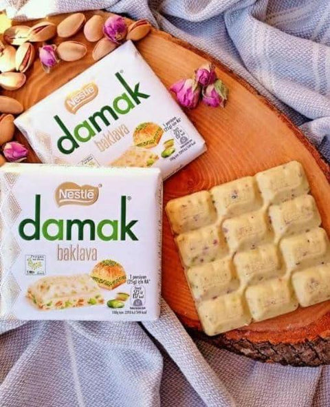 Nestle Damak Baklava White Chocolate Pistachio