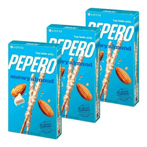 Lotte Pepero Snowy Almond