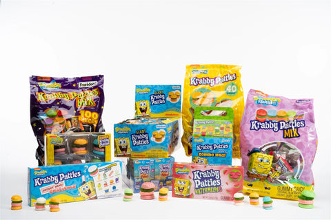 Spongebob Squarepants Gummy Krabby Patties Colors