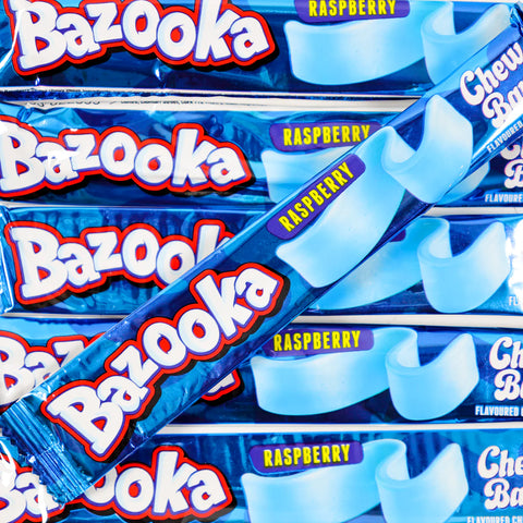 Bazooka Chew Bar Raspberry