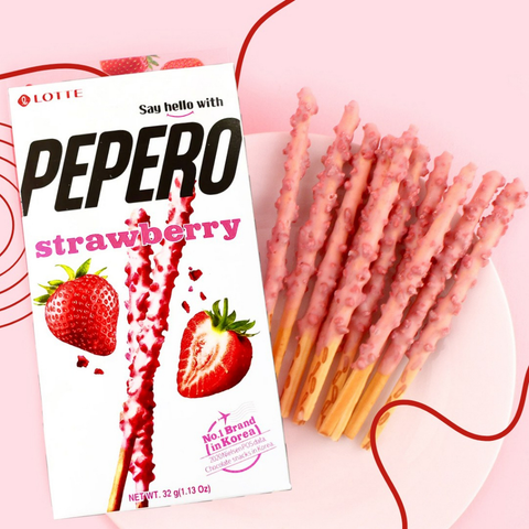 Lotte Pepero Morango