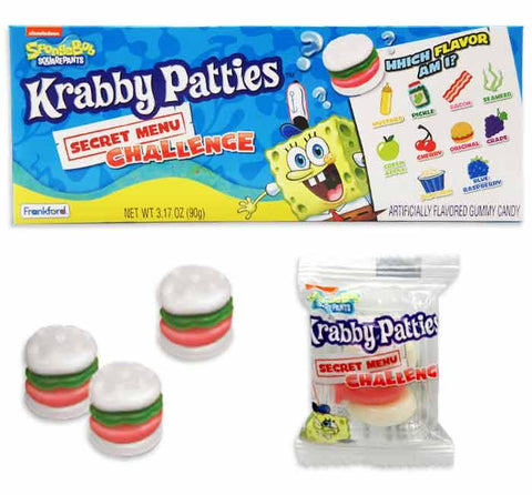 Spongebob Squarepants Krabby Patties Secret Menu Challenge