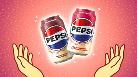 Pepsi Strawberries N Cream Zero