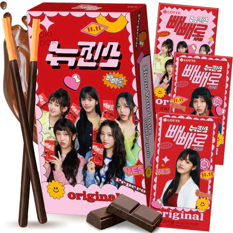 Lotte Pepero New Jeans Original