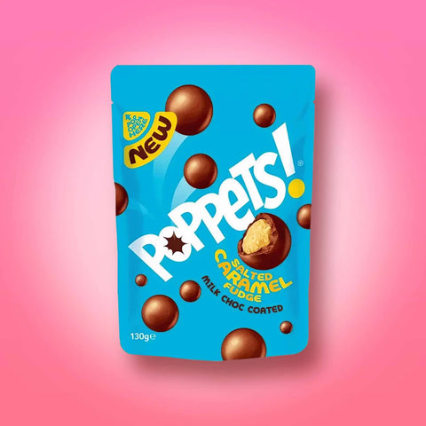 Poppets Salted Caramel Fudge Bag