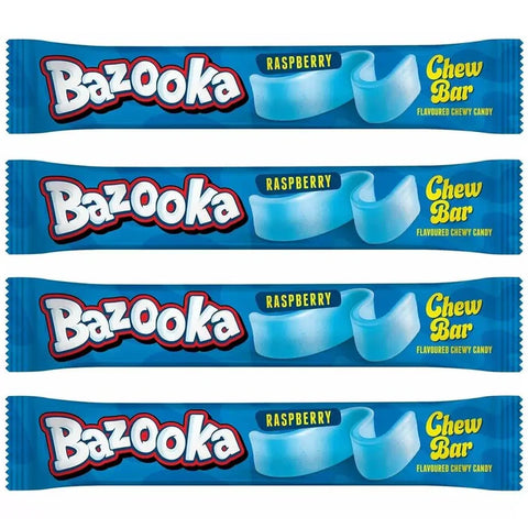 Bazooka Chew Bar Raspberry