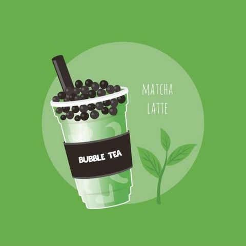Boba Cat Tapioca Boba Bubble Tea (Matcha MilkTea) - FragFuel