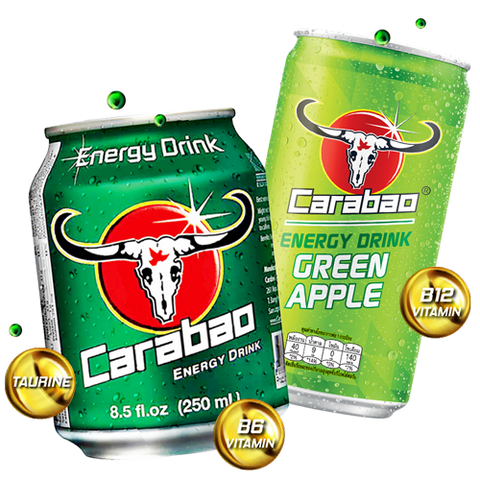 Carabao Energy Green Apple