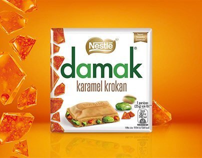 Nestle Damak Caramel Croquant