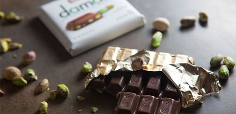 Nestle Damak Fine Chocolate with Pistachios