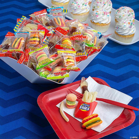 Efrutti Gummi Candy Mini Burger - FragFuel