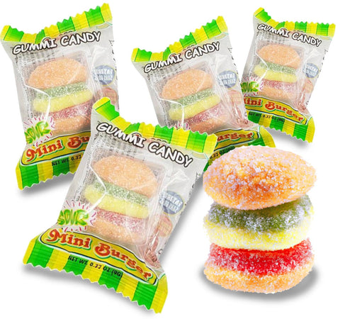 Efrutti Gummi Mini Burger Sour - FragFuel