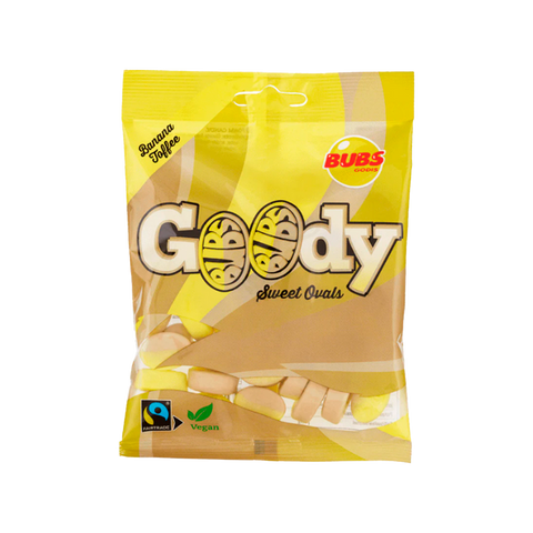 BUBS Goody Sweet Ovals Banana Toffee