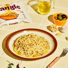 Samyang Tangle Garlic Oil Pasta