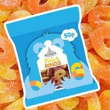 Bonds Fizzy Peach Rings