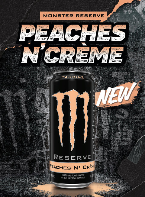 Monster Energy Reserve Peaches N' Creme Canada 473ml
