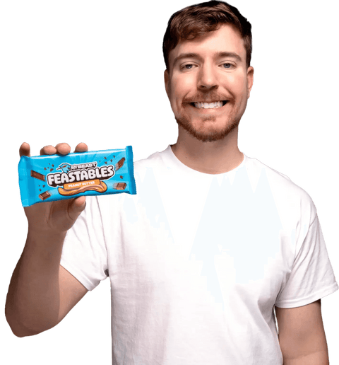 Mr. Beast Feastables Milk Chocolate Bar Peanut Butter (NEW) - FragFuel