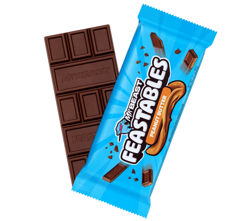 Mr. Beast Feastables Milk Chocolate Bar Peanut Butter (NEW) - FragFuel
