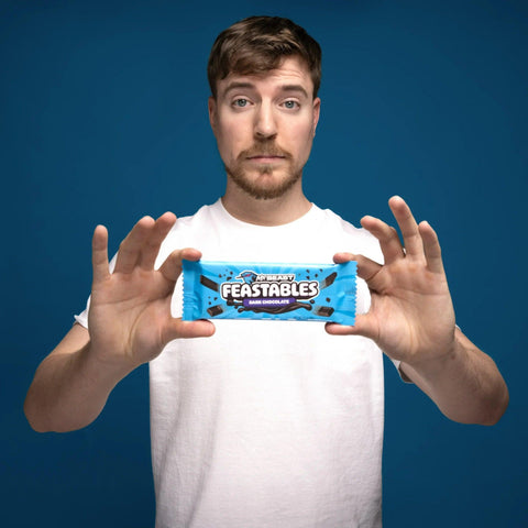 Mr. Beast Feastables MrBeast Dark Chocolate Bar (NEW) - FragFuel