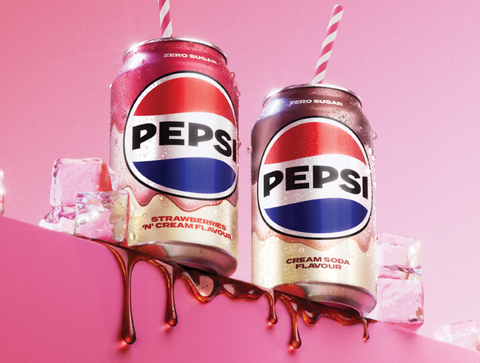 Pepsi Strawberries N Cream Zero