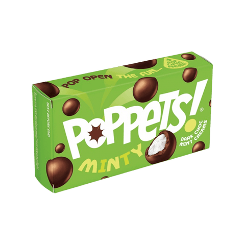 Poppets Dark Choc Coated Mint Creams - FragFuel