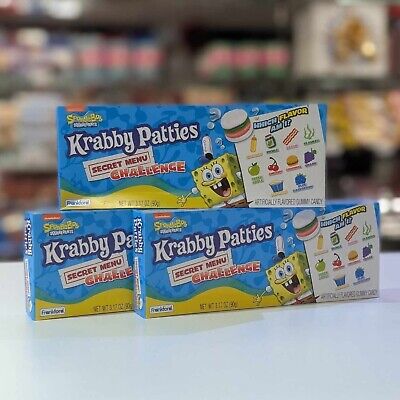 Spongebob Squarepants Krabby Patties Secret Menu Challenge