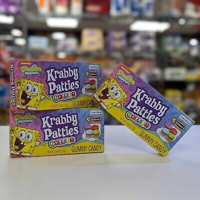 Spongebob Squarepants Gummy Krabby Patties Colors