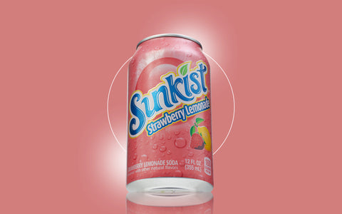 Sunkist Strawberry Lemonade