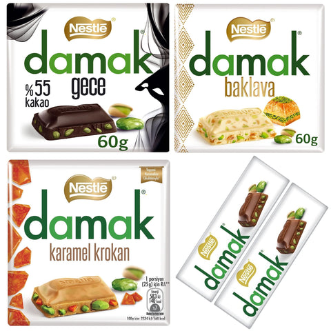 Nestle Damak Baklava White Chocolate Pistachio