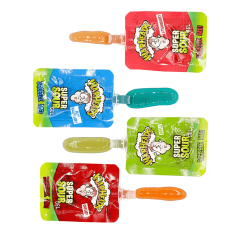 Warheads Super Sour Squeeze Me Gel (1 unid. Sortido) - FragFuel