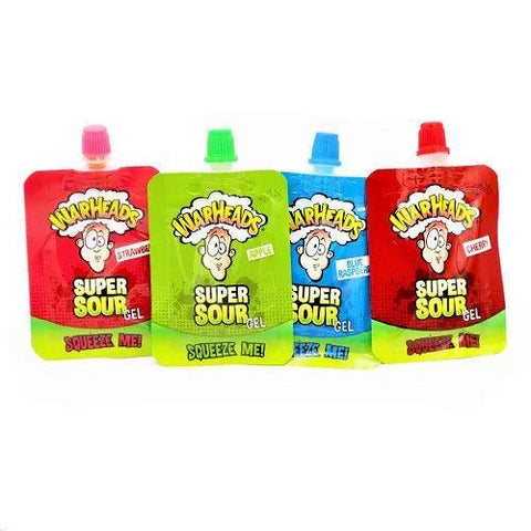 Warheads Super Sour Squeeze Me Gel (1 unid. Sortido) - FragFuel