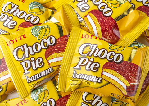 Lotte Choco Pie Banana