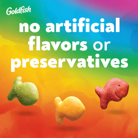 Goldfish Crackers Colors Cheddar Big