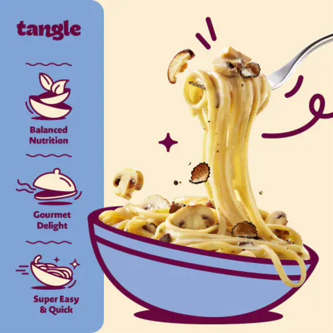 Samyang Tangle Mushroom Creamy Pasta