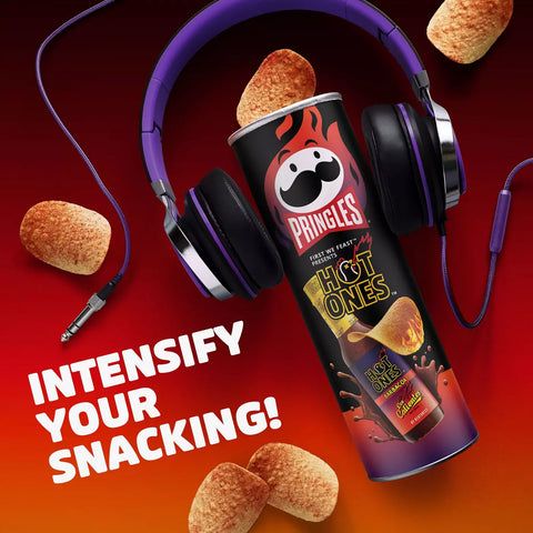 Pringles Hot Ones Los Calientes Barbacoa (Edição Especial)