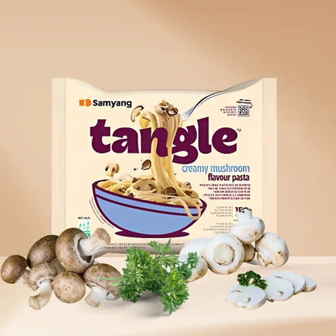 Samyang Tangle Mushroom Creamy Pasta