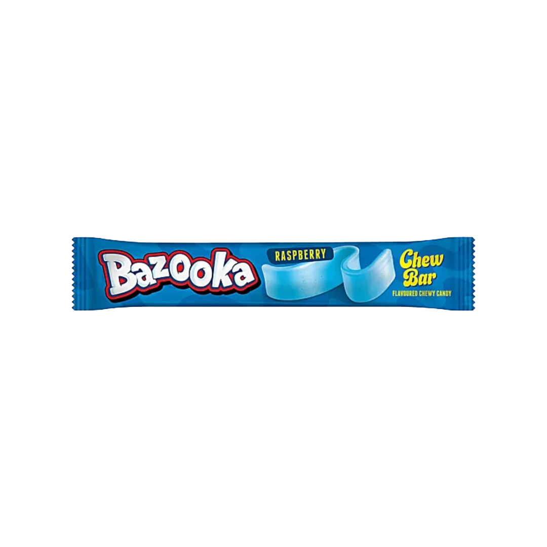 Bazooka Chew Bar Raspberry