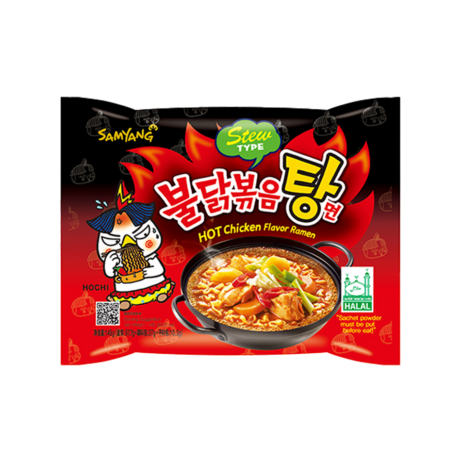 Samyang Buldak Stew Chicken Flavor Spicy Noodles