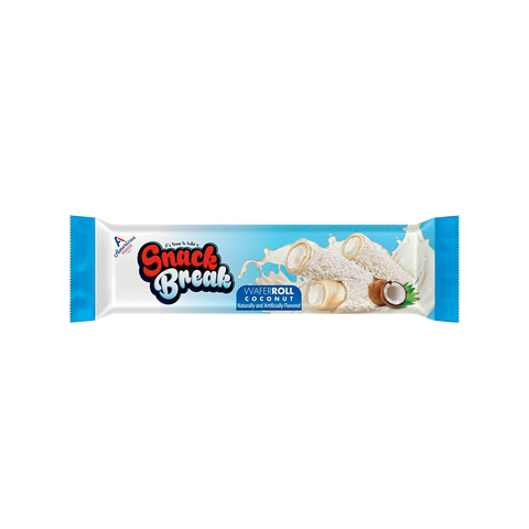 Snack Break Wafer Roll Coconut