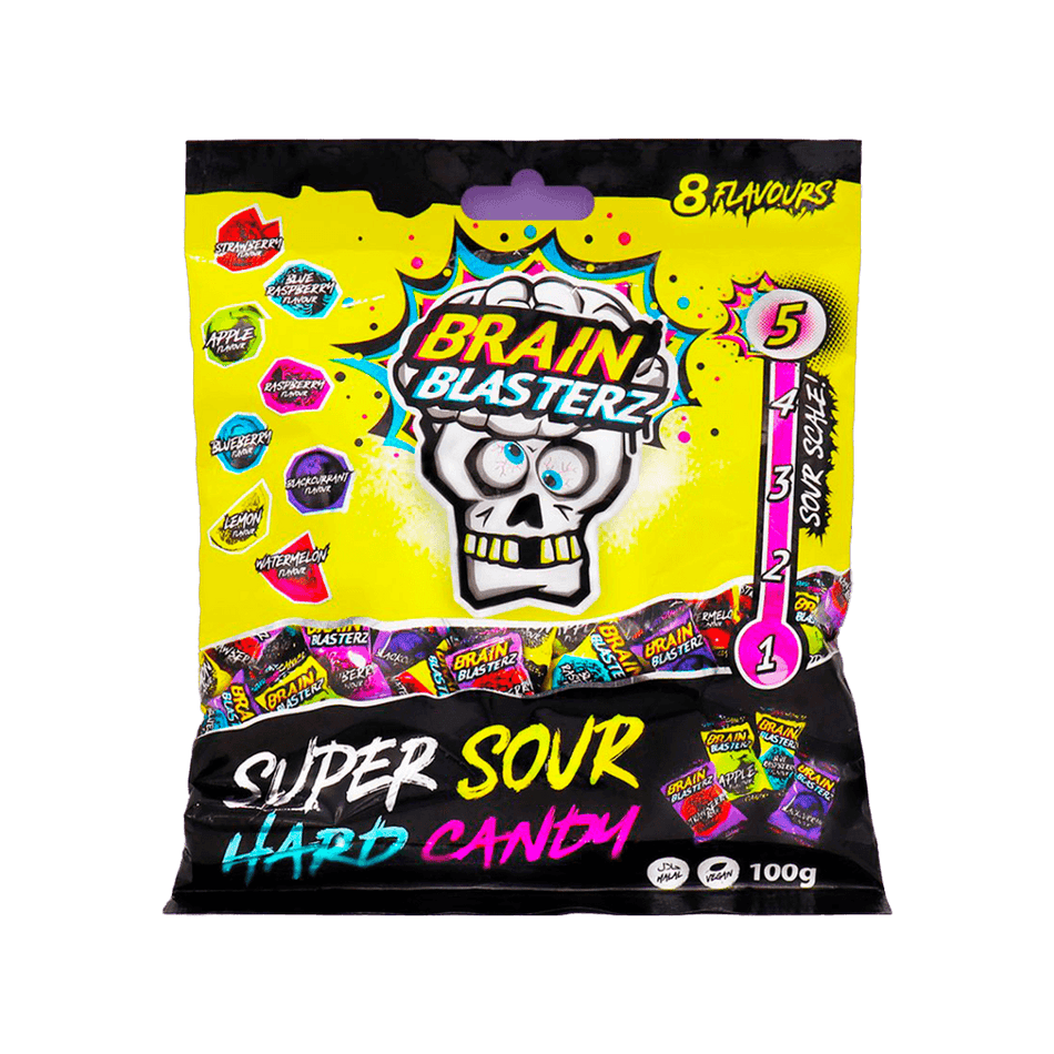 Brain Blasterz Hard Candy Super Sour