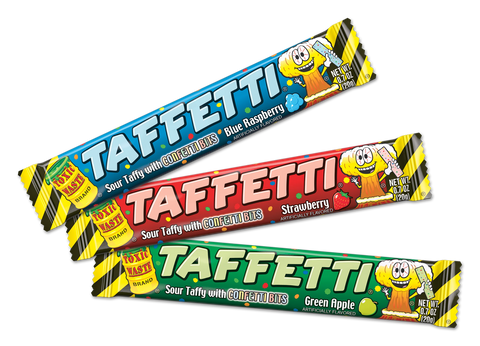 Toxic Waste Taffetti Green Apple