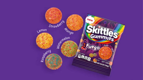 Skittles Gummies Fuego