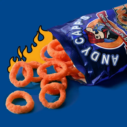 Andy Capp's Onion Rings Hot